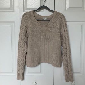 BP Cream Knit Sweater